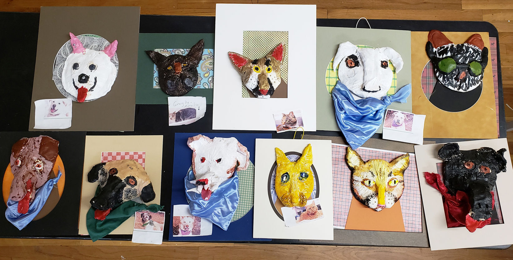 Victor art students create 3-D creations, spotlighting BRHA